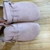 Boken Flats de Media Copa para Ropa Exterior de Mujer 2024 Primavera Nuevo Dos Usos Zapatos Birkenstock Suela Gruesa Aumentando Altura Baotou Medias Pantuflas