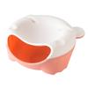 Lixeira criativa para mesa de trabalho, sala de estar, prato de frutas secas, mini prato de semente de melão de camada dupla, prato de frutas preguiçoso de plástico, atacado