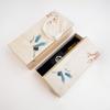 Estilo Chino Pieza de Papel con Asa Collar Aretes Colgante Peine de Madera Adorno para Coche Caja de Pulsera [No se enviará un solo disparo]