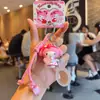 Llavero Colgante Auténtico Serie Cafetería Familiar Sanrio Muñeca My Melody Linda Colgante Decoración para Bolsa
