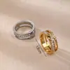 Anillo de personalidad de moda coreana diseño de nicho femenino índice alto anillo de dedo anillo de lujo ligero joyería al por mayor