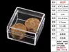 Caixa de Cristal Quadrada Spot Caixa de Plástico Transparente Embalagem PS Armazenamento Caixa Pequena Caixa de Embalagem por Moldagem por Injeção para Fone de Ouvido Bluetooth