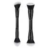Pincel Popular Biyouyi de Base com Duas Pontas, Pincel Angular para Contorno, Pincel para Blush, Pincel de Maquiagem Portátil, Ferramenta de Maquiagem