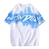 Venta Directa de Fábrica Camiseta de Verano para Hombre de Manga Corta Marca de Moda Dobladillo Redondo Top Holgado Juventud Color Sólido Camiseta Versátil
