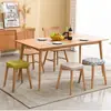 Cadeiras de Jantar Domésticas Personalizadas no Atacado, Cadeiras Modernas Minimalistas, Cadeiras de Jantar Empilháveis para Uso Doméstico, Cadeiras de Maquiagem Femininas, Bancos de Jantar de Luxo Leve