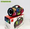Caixa de som Bluetooth sem fio BOOMBOX5 transfronteiriça, com iluminação RGB, design portátil e graves potentes para uso externo