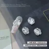 Arte de unha sem base, diamantes empilhados, balas de rocha de ovo de pombo branco brilhante com acabamento em bolas de diamante, diamantes de unha usáveis, acessórios de decoração de unha