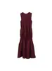 Vestido Plisado Personalizado Issey Miyake Falda Flor de Capullo Primavera Verano Alta Gama Holgado Talla Grande Adelgazante Cuello Redondo Falda Plisada