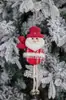 Colgante Decoración Árbol de Navidad Personalizado Muñeco de Nieve Navideño Papá Noel Muñeco Colgante Decoración de Ambiente