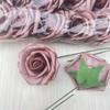 Suministros del Fabricante Cabezas de Flores de Espuma de Polietileno Teñidas, Rosas de Gradiente de Alta Simulación, Arco para el Día de San Valentín, Materiales Florales para Sostener en la Mano