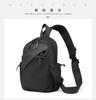 Bolsa de peito para comércio exterior Masculina 2023 nova bolsa mensageira de grande capacidade moda casual esportiva bolsa de ombro versátil mochila pequena