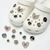 Amuletos para Zapatos Croc, Accesorios para Mujer, Clips para Zapatos DIY, Decoraciones 3D con Pedrería, Clips Desmontables, Estilo de Moda de Influencers
