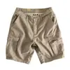 Pantalones cortos para hombre Verano 2023 ropa de moda combinan con todo de cinco puntos tipo workwear pantalones de longitud media marca de moda pantalones casuales