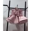 Vestido de Princesa para Bebé de un Año 2026 Nuevo Estilo de Verano Lentejuelas Lazo Vestido Tutú de Princesa para Niña de las Flores Vestido de Cumpleaños