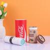 Cartucho de Papel Cosmético Logotipo Personalizado Tampa Selada Tiandi Caixa de Cartucho Cilindro de Papel Kraft Caixa de Embalagem para Chá Impressão