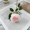 Flores Artificiales de Terciopelo Rosa Flores Falsas Decoración del Hogar Boda Día de San Valentín Cascada de Rosas Decoración de Pared de Flores Accesorios