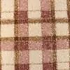 Tecido de Casaco Xadrez Outono/Inverno em Estoque, Tecido de Lã Bouclé para Casaco Feminino, Lã Bouclé Coreana com Textura Estampada