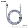 Cable de Datos de Carga Rápida para Teléfono Móvil con Pantalla Digital de Aleación de Zinc Remax Pd100W Adecuado para Apple Tipo-C Cable de Carga Trenzado