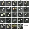 Accesorios para pulseras y collares colgante estrella flor cruz colgante diy cabeza joyería vintage fabricación de joyas materiales hechos a mano