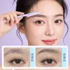 Xirui Navaja para Cejas de Seguridad Anti-Rayaduras para Hombres, Navaja para Cejas Plegable con Red Protectora de Microdistancia, Herramienta Portátil de Acero Inoxidable para Belleza en Casa