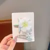Presilha de Cabelo Flor Phalaenopsis para Testa e Lado da Cabeça, Acessório de Cabelo para Fotos na Praia e Férias, Piranha, Ornamento de Cabelo para Meninas, Presilha de Bico de Pato