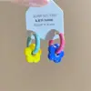 Aretes de Mariposa Gota de Aceite Estilo Nuevo 2025 Estilo Popular Pequeños y Exquisitos Pendientes Dulces de Gama Alta Pendientes para Mujer de Instagram