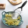 Prensa para Patatas de Cocina Transfronteriza Duradera Plegable Multiusos Acero Inoxidable Machacador de Patatas Machacador de Frutas Manual
