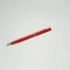 Venta al por mayor del fabricante Bolígrafo de metal Firma de oficina Giratorio Publicidad Bolígrafo de regalo Delgado de moda Tubo de aluminio Bolígrafo de gel