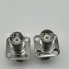 Conector Coaxial de Radiofrecuencia Tnc-Kkf Hembra a Hembra Brida de 4 Agujeros Enchufe de Comunicación de Alta Frecuencia