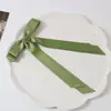 Venta caliente transfronteriza cinta multicolor cinta lateral pinza para el pelo pequeña lazo pinza de pico de pato trenzado dulce dopamina accesorios para el cabello niña