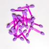 Vendas de Fábrica Bastão de Sombra de Olhos de Cabeça Simples e Dupla Esponja de Látex Pincel de Sombra de Olhos Pincel para Mistura de Pó para Manicure Bastão de Sombra de Olhos Descartável para Maquiagem
