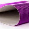 Papel Corrugado Metálico 4K 35*50 Papel Colorido Artesanal Infantil Papel Ondulado Papel Metálico Brilhante Dourado Prateado Brilhante