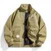 Chaqueta de trabajo para hombre, nuevo estilo primavera/otoño, corte holgado, diseño retro, top casual moderno y versátil