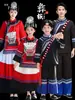 Ropa Étnica Yi, Disfraces de Performance para Mujeres Adultas, Atuendo de Boda Bordado de Lino Liso de Minoría Étnica de Yunnan, Ropa para Fotografía de Viajes, Otros