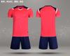 Uniforme Ligero de Entrenamiento de Fútbol Jersey de Competición Transpirable Traje Deportivo de Cuello en V para Niños y Adultos para Hombres, Secado Rápido