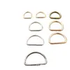 Fabricante em Guangzhou Atacado Argola D de Metal Ferragens para Bolsas Fio de Ferro Argola D Semicircular Acessórios para Malas Pet Argola D Ecológica