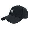 Gorra Moda Mujer 2021 Nueva Letra R Sombrero Celebridad de Internet ins Primavera y Verano Coreana Casual Parasol Gorra de Béisbol Hombre