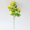 Flores Artificiales, Girasoles, Margaritas Pequeñas, Esquejes de Plantas Verdes de Primavera, Flores Falsas, Decoración del Hogar, Decoración de Interiores, Accesorios