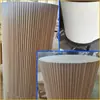 Moldura Maciza Semicircular Personalizada de Madera de Haya y Pino con Ranura de Goteo en Cuarto de Forma Arqueada para Borde de Columna Decorativa
