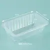Caja Conservadora de Frescura Star Gas Acondicionado Caja Desechable Lista para Usar para Comida Rápida Caja de Empaque Transparente Caja Rectangular Conservadora de Frescura para Frutas y Verduras
