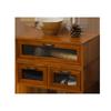 Estante elevado para computadora de estilo chino, de madera maciza, estilo retro, con cajón, para almacenamiento de escritorio, para cosméticos y oficina