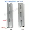Abrazadera de Tubo de Aleación de Aluminio para Línea de Gas de Laboratorio Abrazadera de Fijación de Tubo de Acero Inoxidable Guía de Carril Ranurada Fija 1/4 3/8 6mm