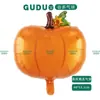 Globo de Película de Aluminio de Frutas y Verduras de Dibujos Animados para Fiesta de Verano Cactus Tropical Piña Sandía Fresa Globo de Película de Aluminio