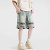 Shorts Masculino Verão Novo Estilo Americano Marca Tendência Design Fino Nicho Solto Tamanho Grande Calça Casual Esportiva