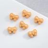 9X12Mm Moños de Aleación Pintada Perforados Puntos de Polca Moño Accesorios para Joyería DIY de Collar Pulsera para Teléfono Móvil