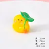 Nuevo adorno de resina de pollito amarillo transfronterizo, decoración de escena en miniatura DIY, figura de animal linda para coche y escritorio