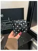 2026 Moda PU Bolinhas Coração Pequeno Mini Doce Fofo Moda Estiloso Porta-moedas Ombro Único Transversal Envelope Vermelho