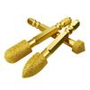 Cabezal de Rectificado Diamantado Lansheng Mango Hexagonal Lima Rotatoria de Aleación Dura Hierro Fundido Piedra Taladro Eléctrico Manual Artefacto de Rectificado de Soldadura