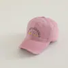 Gorra de béisbol retro estilo coreano 33, sombrero de protección solar para niños en salidas