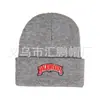 Chapéu de Lã Tendência Europeu e Americano Popular Outono e Inverno Chapéu de Tricô Bordado Backwoods Chapéu Pulôver Hip-Hop
